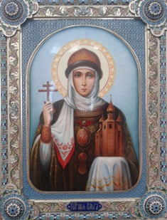 Икона Святой Равноапостольной Княгини Ольги